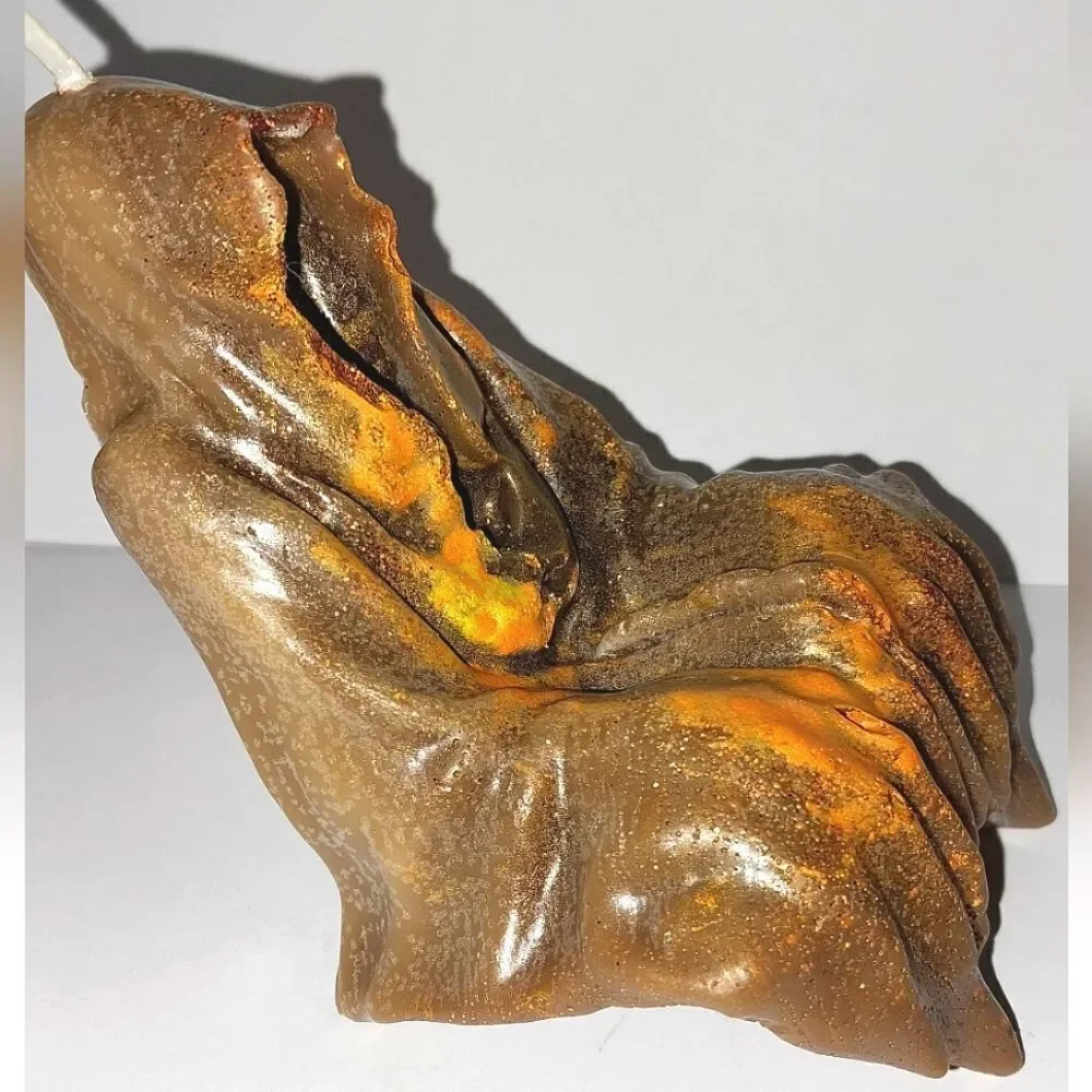 Hand crafted limited edition Grim reaper candle